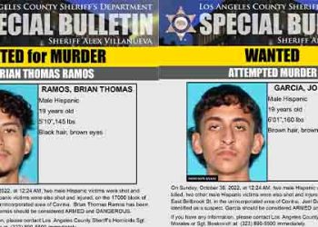 코비나 지역 할로윈 총격 살인범 공개 수배