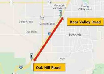 15번 프리웨이 일부 구간 폐쇄..라스베가스행 정체 예상