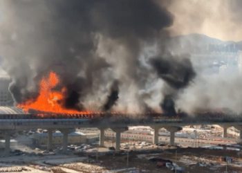 과천 방음터널서 큰 불..6명 사망·29명 부상(영상)