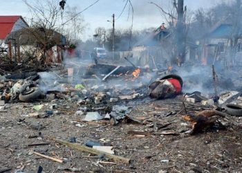 “미사일 비처럼 쏟아져” 우크라 전역 공습경보 미사일 120여발 낙하(영상)