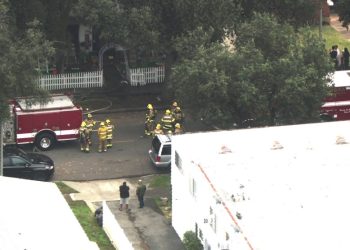 알함브라 지역 아파트 화재, 아이 5명 포함 8명 부상..3명 중태