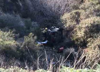 샌버나디노 절벽 추락 여성, 아이폰 덕에 구사일생