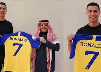 호날두, 결국 사우디 알나시르 이적