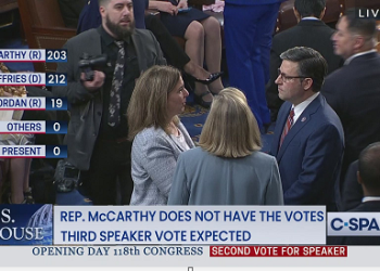 (영상)공화당 최악 내분사태..하원의장 2차 투표서도 결정 못해…100년만에 처음