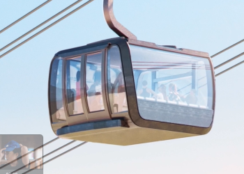 유니언 역에서 다저스구장까지 곤돌라로 연결