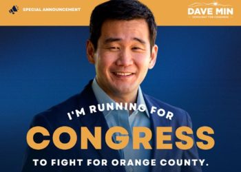 5번째 한인 의원 탄생할까…데이브 민, 연방하원 출마선언, 유력 주자 급부상