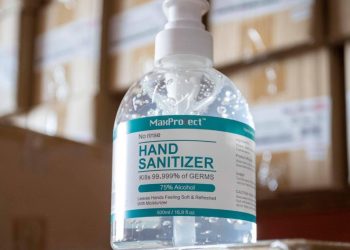 수백만달러 구입 손세정제, 방치하다 결국 폐기