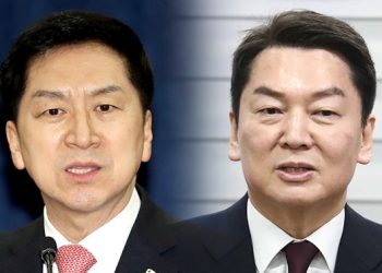 안철수 16.7% 급등, 나경원표 흡수..김기현 ‘불안불안’