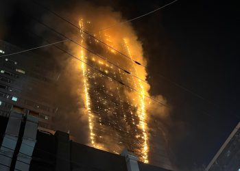 “초대형 참사 날뻔” 부산 주차타워 대형화재