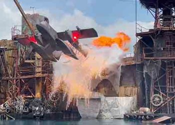 유니버셜 ‘워터월드’ 공연 중 스턴트맨 심정지