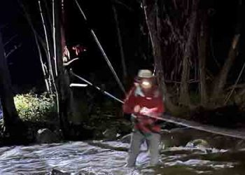 터헝가캐년 강물 고립 8명 극적 구조