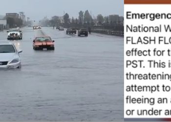 LA 전역 홍수 긴급경보, 곳곳서 도로침수∙범람..폭우 피해 속출(영상)