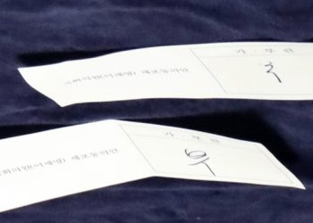 체포동의안 30여분 개표 지연…부·무효 여부 2표 논란