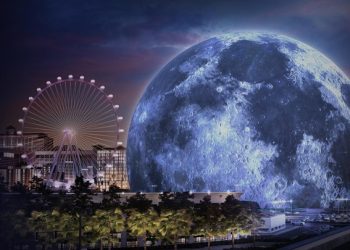 라스베거스 지난해 3900만명 방문…120미터 MSG 스피어 오픈 예정