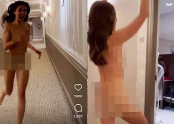 “벌써 세바퀴” 유명배우 LA호텔 알몸 퍼포먼스, 왜?