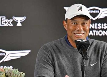 타이거 우즈, 김주형 극찬 “성격 좋고 실력은 더 뛰어나”