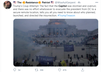 법무부 “트럼프 의회 난입 선동, 면책특권 밖”