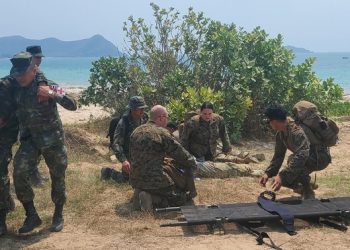 ‘코브라골드’ 한국 해병대 병사 부상, 수송기 태국급파