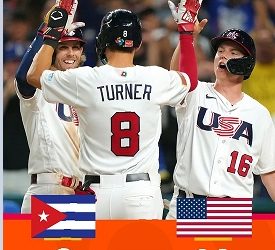 미국, 쿠바 꺾고 WBC 결승 진출