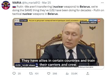 푸틴 “벨라루스에 전술핵 배치”…30년 만에 국외 배치