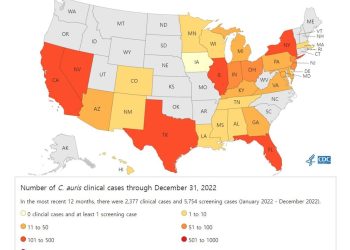 치명적 곰팡이균 급속확산..캘리포니아 등 4개주에 집중