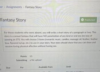 고교 교사, ‘성교육’이라며 ‘성적 판타지’ 작문 요구