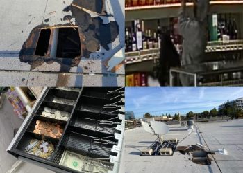 ‘기상천외’ 대낮 지붕 뚫고 침입..한인 리커스토어 순식간에 털려