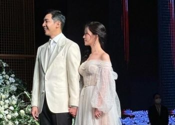 티아라에 드레스 3벌…이승기·이다인 화려한 결혼