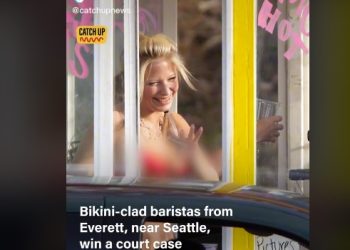 비키니 바리스타 단속하려던 시의회, 50만달러 합의금