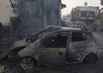 화마 휩쓴 강릉, 8시간만에 잿더미만 남았다