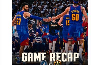 NBA 덴버, PO 1차전서 미네소타에 29점차 완승