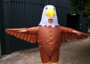 갈매기 쫓아내려 ‘인간 독수리’ 채용