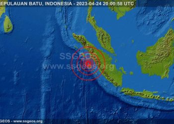 인도네시아 규모 6.9 강진..해수면 11cm 상승