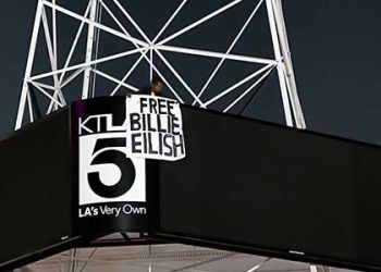 KTLA 뉴스 타워서 시위 소동…3시간만에 내려와