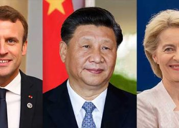 EU 집행위원장·마크롱, 6일 중국서 시진핑과 회동