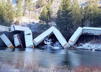 “미국 철도 왜 이러나” 또 열차 탈선(영상)