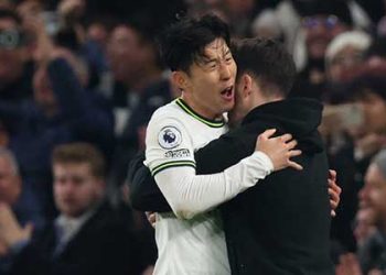 ‘위기의 토트넘’  손흥민-케인 듀오가 구세주…EPL 46호골 합작