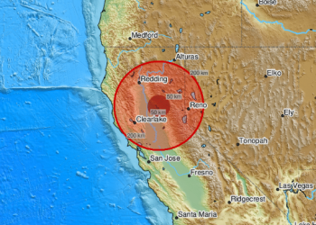 캘리포니아 규모 5.4 지진 강타