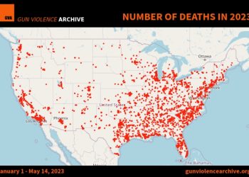 총기난사 올들어 224건 6742명 사망