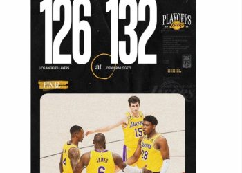 레이커스, 결승 1차전 패배..덴버 너키츠 ‘요키치’에 발목