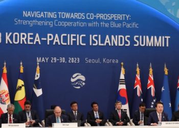 尹, 태평양 도서국 5개국 정상과 회담…”태평양서 한 배 탄 이웃”