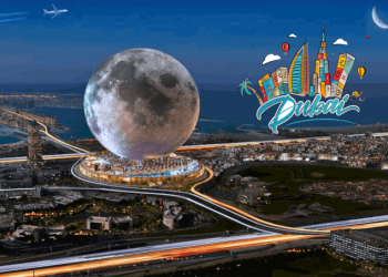 두바이에 초대형 50억달러 인공 달 띄운다