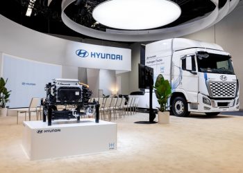 현대차, 애너하임 엑스포서 수소전기트럭 첫선