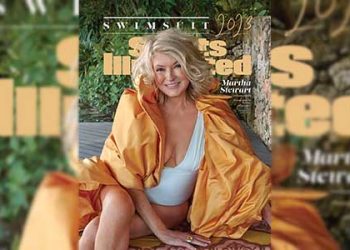 81세 마사 스튜어트, 최고령 수영복 표지 모델