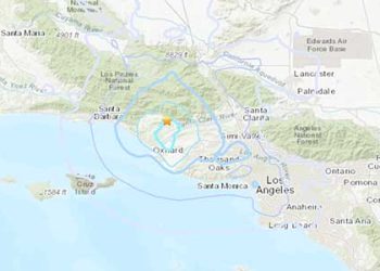 벤추라 카운티 진도 3.2 지진