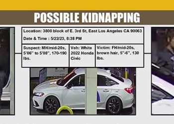 LA 버스정류장서 버스 타려던 여성 납치돼