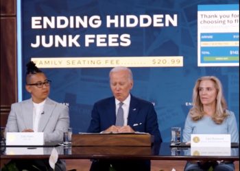 ‘쓰레기수수료'(JunkFee)와 전쟁 “ALL-IN가격제 도입”(영상)