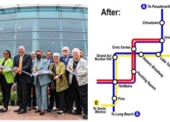 이스트LA-산타모니카 연결..메트로 리저널커넥터 개통