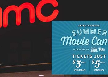 AMC, 3달러 영화 티켓 섬머 무비캠프 프로그램 부활