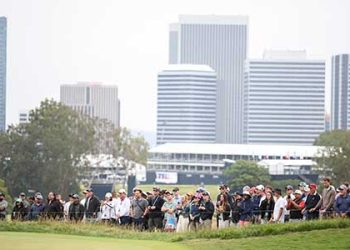 구름 떼 한인 갤러리들 “그저 감탄만”..US오픈 열린 LACC